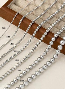 满天星珍珠项链配饰高级毛衣项链