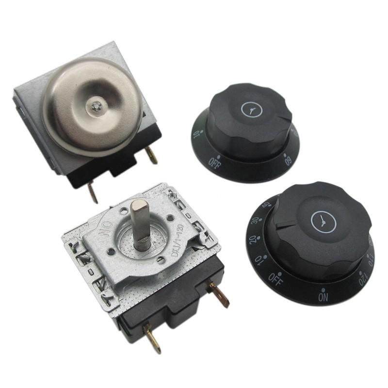 计时器旋转开关商用大盘蒸箱适用蒸饭机开水器柜定时器带响铃,淘宝优惠券,粉丝福利购,淘宝优惠卷