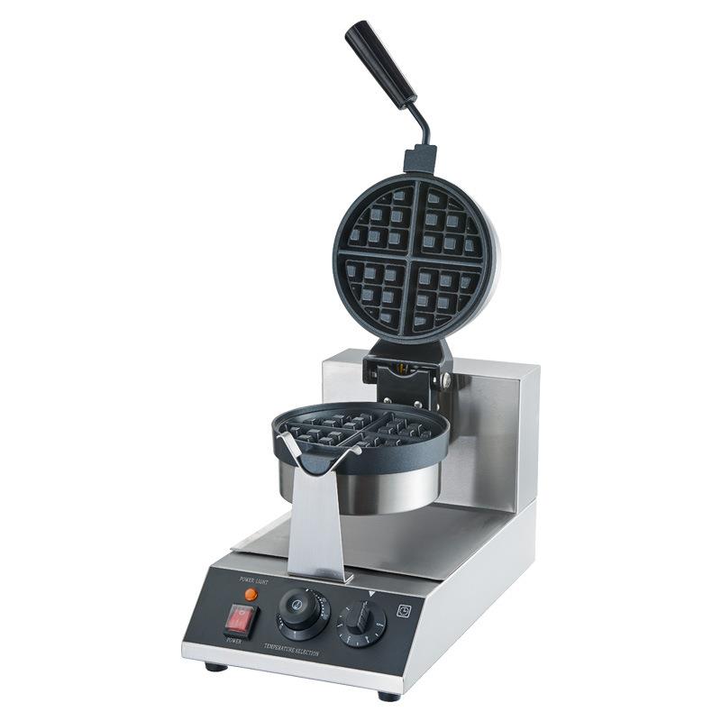 Customizable 110V commercial waffle machine, waffle oven, coffee electric heating scone machine, grid cake machine, rotating waffle machine
