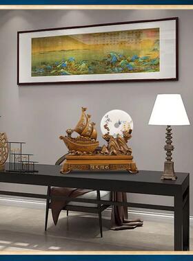 客厅摆件一帆风顺桌面装饰创意办公室书桌摆设送朋友乔迁开业礼品