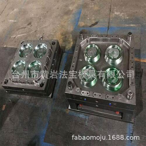 塑料圆形喂鸡桶盖子注塑模具日用品塑料模具厂家专业生产 - 图0