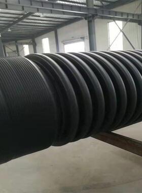庆迪淮安波纹排水排污管厂家供应双壁波纹管塑料排水管60
