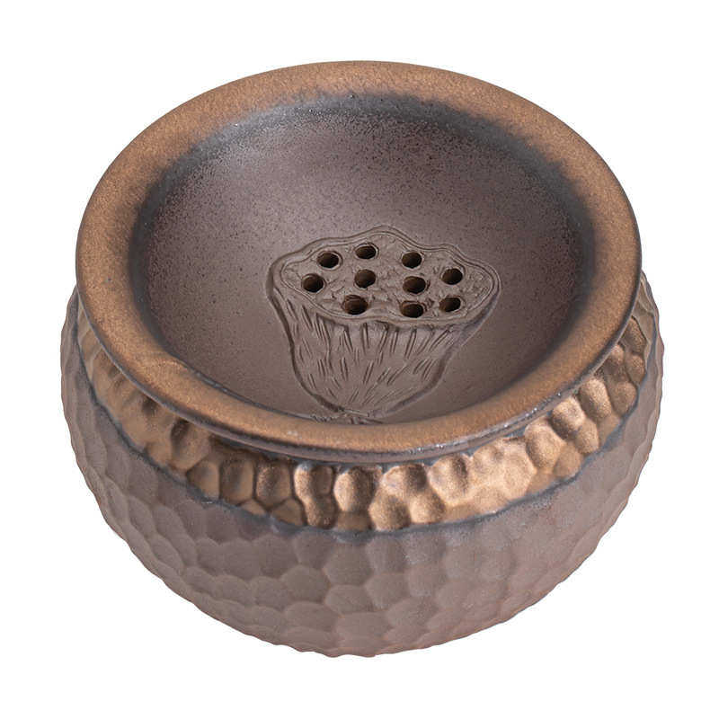 古早烧莲蓬建水日式鎏金铁釉锤纹茶渣缸废茶水桶杯洗水洗茶道配件,淘宝优惠券,粉丝福利购,淘宝优惠卷