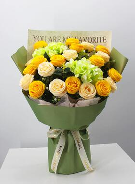 花束仿真花手捧花交车颁奖成品花束永生花假花拍照教师节母亲节