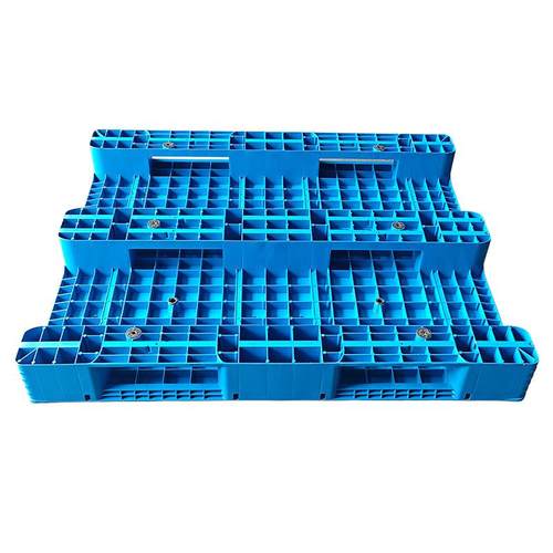 平板川字塑料托盘内置钢管平面川字货架物流托盘厂家叉车托盘 - 图2