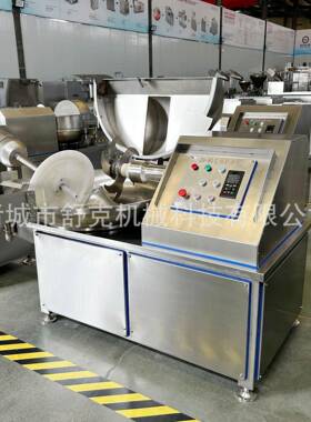 200型馅料斩拌机鱼豆腐千页豆腐变频调速斩拌机诸城斩拌机厂家