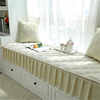 Bay window mat, thickened window sill mat, non-slip, four-season machine washable, thickened sponge mat, balcony bay window mat