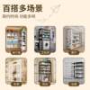 Perforated board storage rack integrated wall-mounted floor-standing multi-layer shelf storage room debris storage shelf balcony storage rack