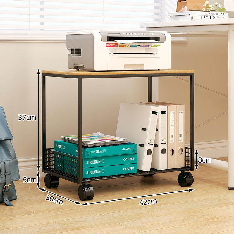 Printer office desktop desk storage rack