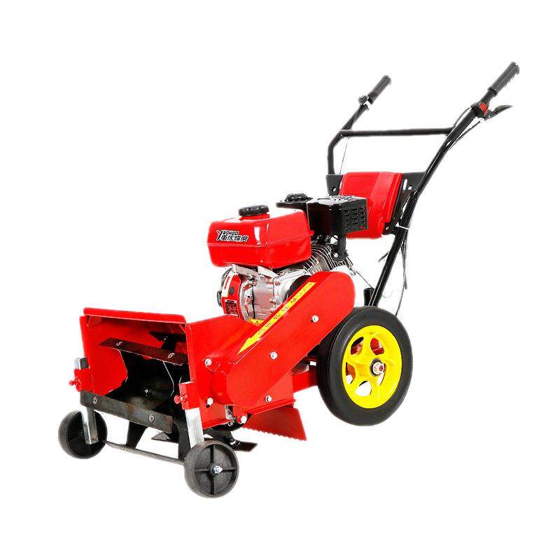 Multifunctional gasoline weeder, small household agricultural push hoe, trenching, micro tillage, land reclamation and lawn mower