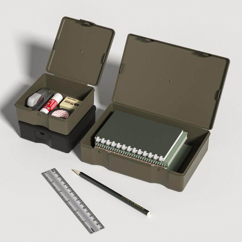桌面收纳盒户外旅行露营迷你储物盒整理盒有盖野营小型工具杂物盒,淘宝优惠券,粉丝福利购,淘宝优惠卷