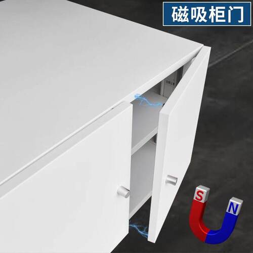 打印机柜子落地A3影印机工作台放置柜移动矮柜带轮大型印表机底座 - 图2