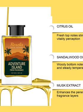 Island Fresh Men's Fragrance - Citrus, Sea Salt, and Woody I
