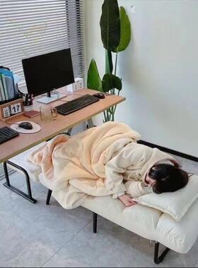 办公室午睡懒人沙发宿舍躺椅折叠沙发床座椅靠背一件