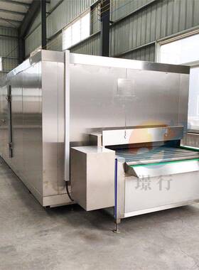 海鲜速冻机商用 供应肉类超低温速冻机设备 水果蔬菜隧道式速冻机