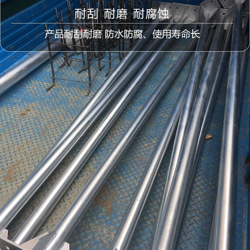 交通标志牌立柱道路指示牌F杆镀锌立杆交通反光镜龙门架镀锌杆件 - 图1