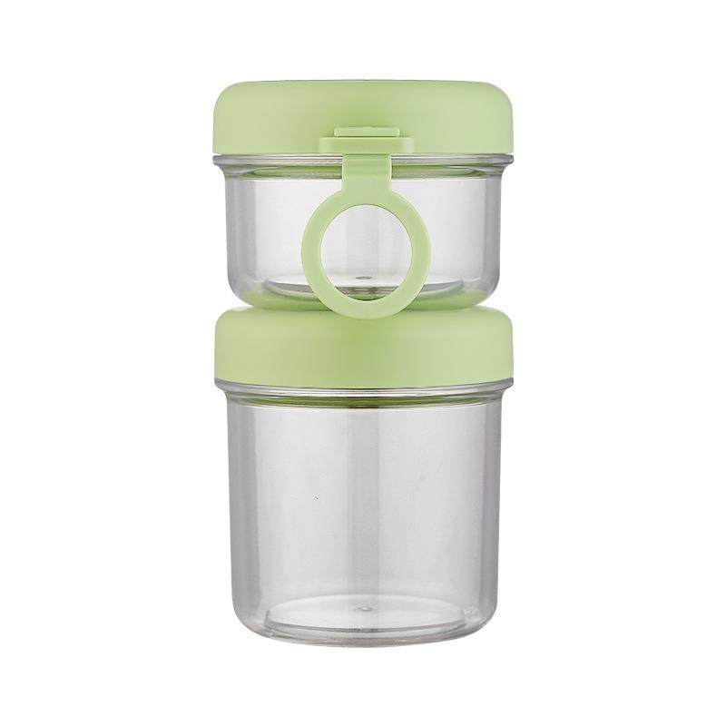 日本酸奶杯水果隔夜燕麦杯早餐碗便携带盖带勺子密封便携式沙拉杯,淘宝优惠券,粉丝福利购,淘宝优惠卷