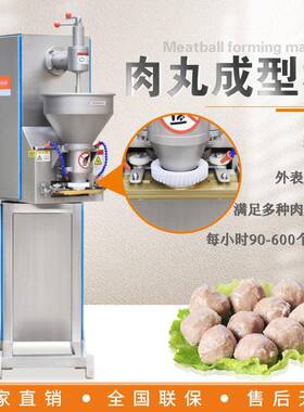 赣云摇摆式鱼丸成型机自动变频调速肉丸机全套制作鱼丸设备厂家