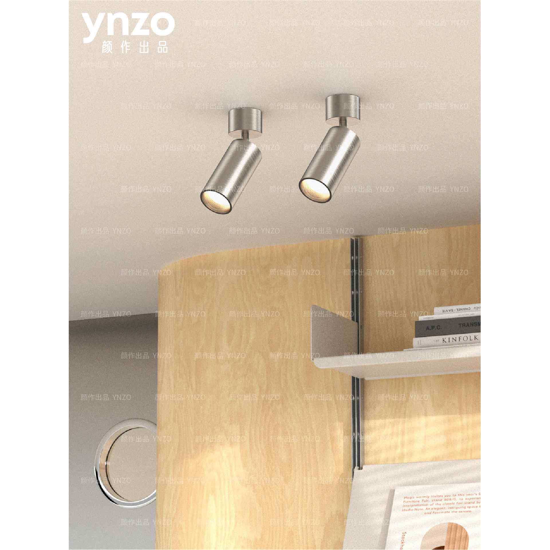 颜作中古包豪斯镍色LED照画灯具客厅卧室玄关背景墙明装银色射灯,淘宝优惠券,粉丝福利购,淘宝优惠卷