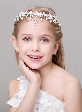 儿童韩版珍珠项链轻奢礼服演出