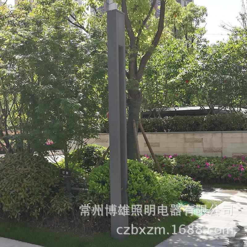 景观灯门灯防水LED方形灯柱广场别墅小区庭院灯路灯 - 图2