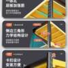 Household multi-layer storage rack with dust-proof curtain hole board shelf steel iron shelf bookshelf dormitory bedroom storage rack