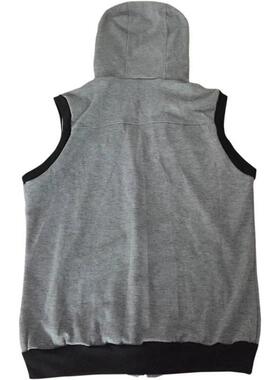 M 90438 Men's Hooded Sleeves Vest 士连帽马甲
