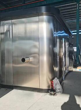 不锈钢一体化智慧泵房直连式变频供水设备户外移动泵站无人值守