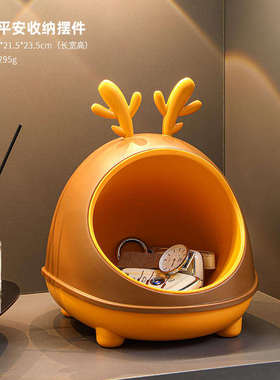 玄关钥匙收纳盒摆件入户门口置物架鞋柜装饰乔迁礼物新居布置用品