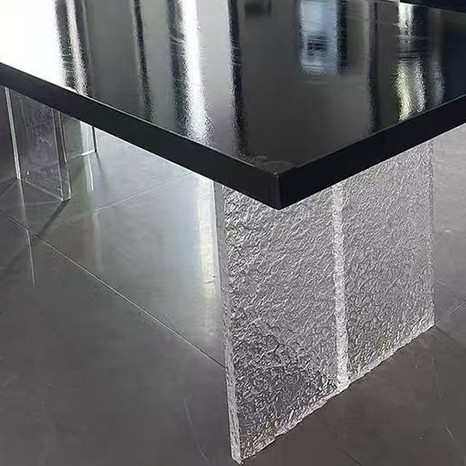 亚克力桌腿石头纹支架吧台T字型支撑餐桌茶几岛台支撑腿定制,淘宝优惠券,粉丝福利购,淘宝优惠卷