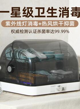 商用餐具消毒机筷子专用汤勺子调料小碗碟收纳盒带盖子防尘虫多功
