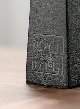古都覆古乌金石小号家用工艺品花瓶花器简约家居装饰品桌面摆件