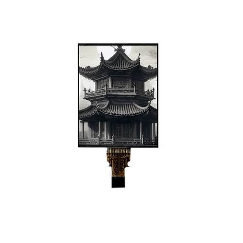 LS022B7DH032.2寸240×320半透半反单色屏SPI串口LCD液晶模块定金 - 图1