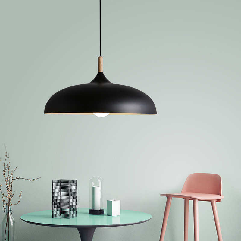 北欧现代火锅店创意个性餐厅简约锅盖复古奶茶店日式实木单头吊灯,淘宝优惠券,粉丝福利购,淘宝优惠卷