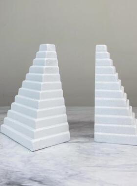 阶梯书架楼梯书靠摆件北欧现代简约家居客厅样板房书房酒店饰品