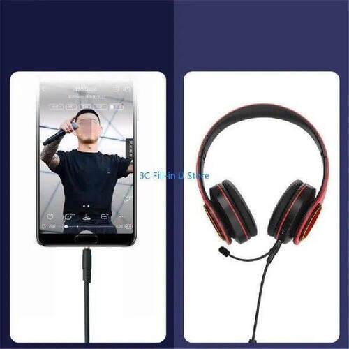 G8TA Detachable Gaming Headphone Cable 3. 5mm Noise - 图0