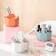 Pen holder rotating desktop stationery storage box office creative pen box student storage box cosmetics debris storage