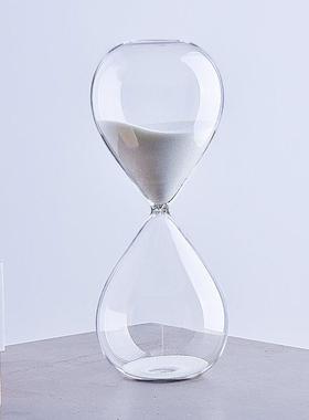 半小时时间沙漏计时器5/30/60分钟创意个性玻璃沙漏摆件工厂直销