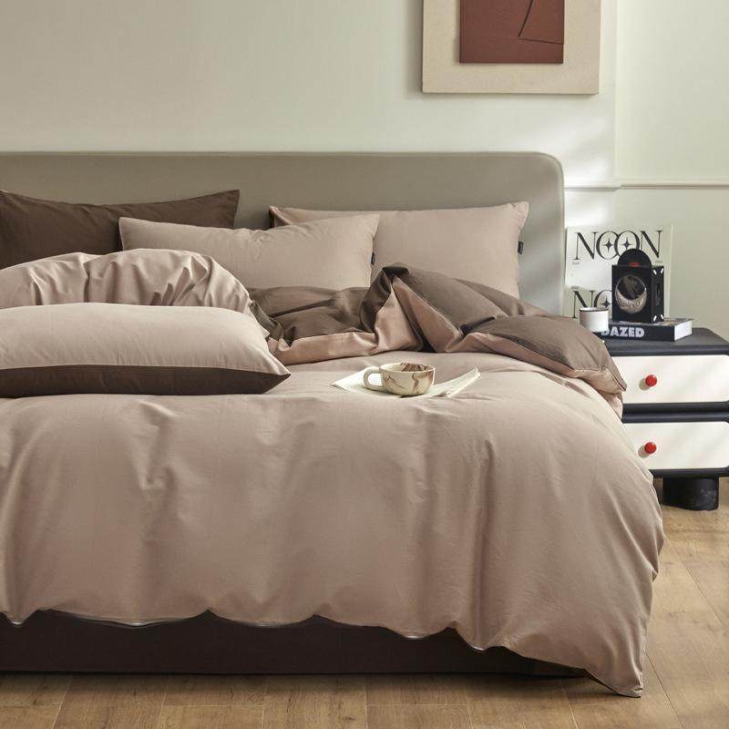 秋季纯棉被套单件a类纯色磨毛被罩三件套学生宿舍单人全棉被套,淘宝优惠券,粉丝福利购,淘宝优惠卷