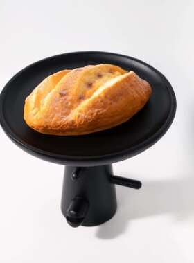 现rc208代高点心盘脚客厅糖果盘托下午点盘酒店茶接待钥匙收纳置