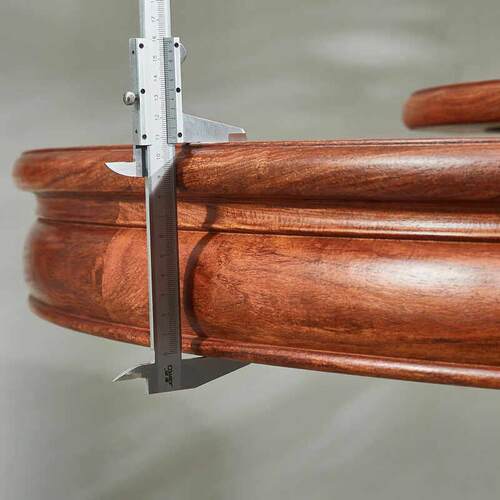 红木餐桌椅组合刺猬紫檀花梨木圆台全实木家具中式吃饭桌通板圆桌 - 图2