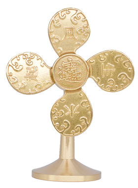 黄铜创意铜器玩具生水装饰摆件