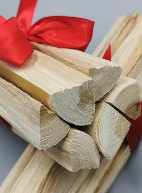 乔迁木材搬家柴火新居入宅装饰用品新房进伙入伙新家杉木摆件包邮