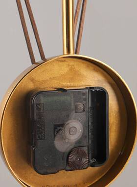 1490欧式轻奢级台钟时钟感桌摆件客面厅玄关酒店高电视柜软装家居