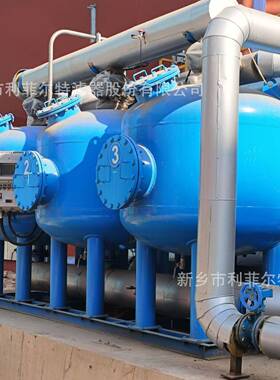 浅层砂过滤器 多并联自动反冲洗 工业电厂冷却塔农业循环水旁滤