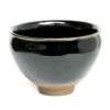 Silver mouth retro black gold glaze built cup Jianyang original mine built kiln tea cup Kung Fu tea set iron cup door black porcelain tea cup