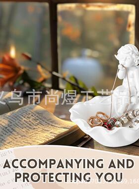 跨境新品Angel Elf Storage Box天使精灵家居首饰收纳盒客厅装饰