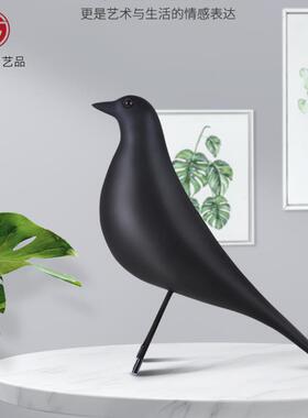 直销新款摆件ins软装小鸟摆件树脂工艺品现代简约桌面创意家居装