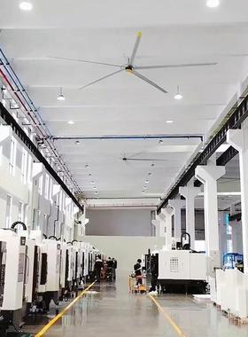 永磁工业大风力吊扇节能5.5米大工厂用厂房散热通风专用风机