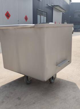 物料304不锈钢液压式上料提升机200L不锈钢肉制品周转小料车